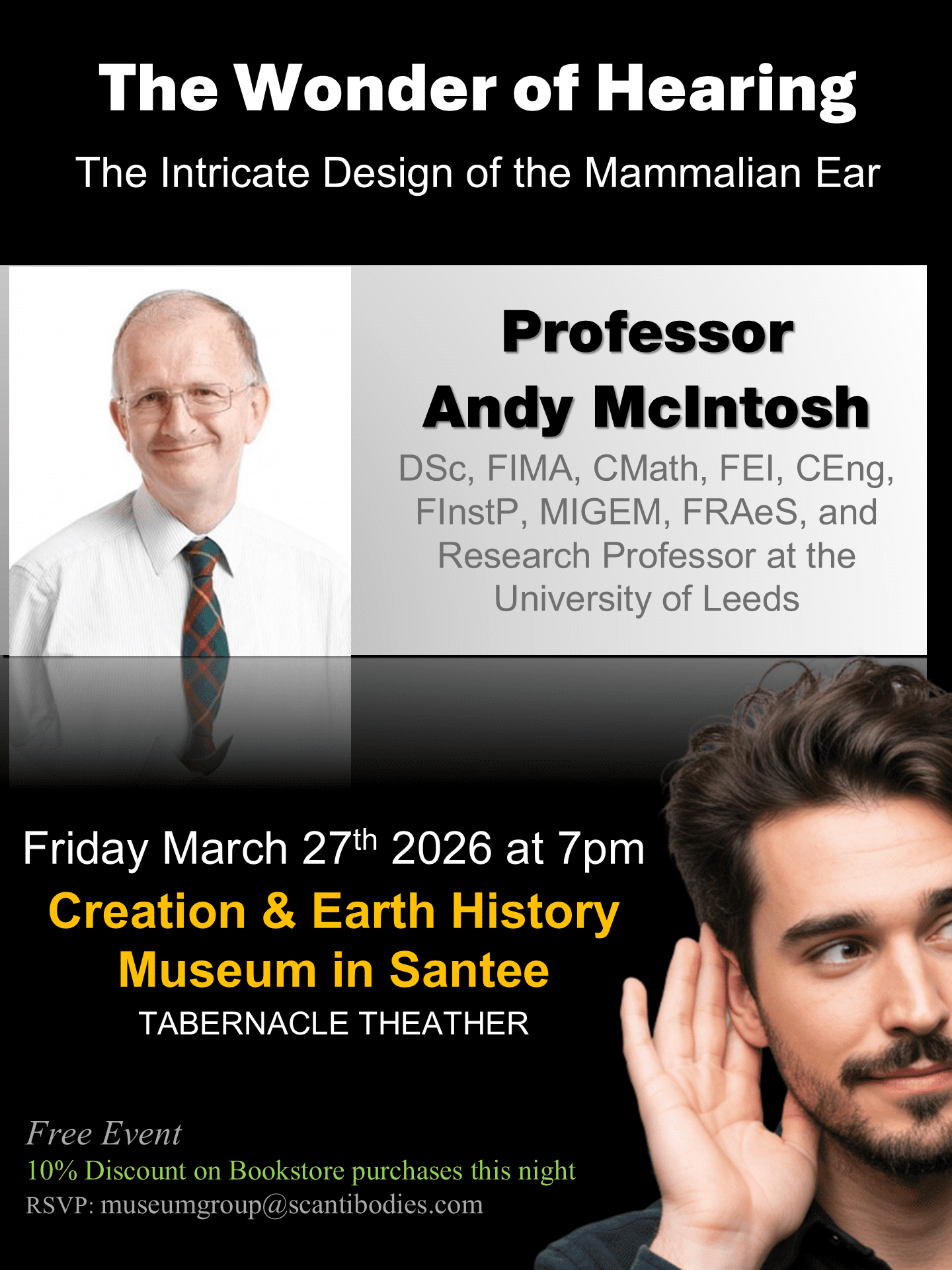 Andy McIntosh The Wonder of Hearing Mar27th2026 Ad letter